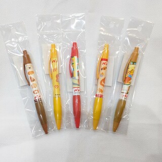 パンどろぼう ボールペン シャープペン 5本セット(ペン/マーカー)