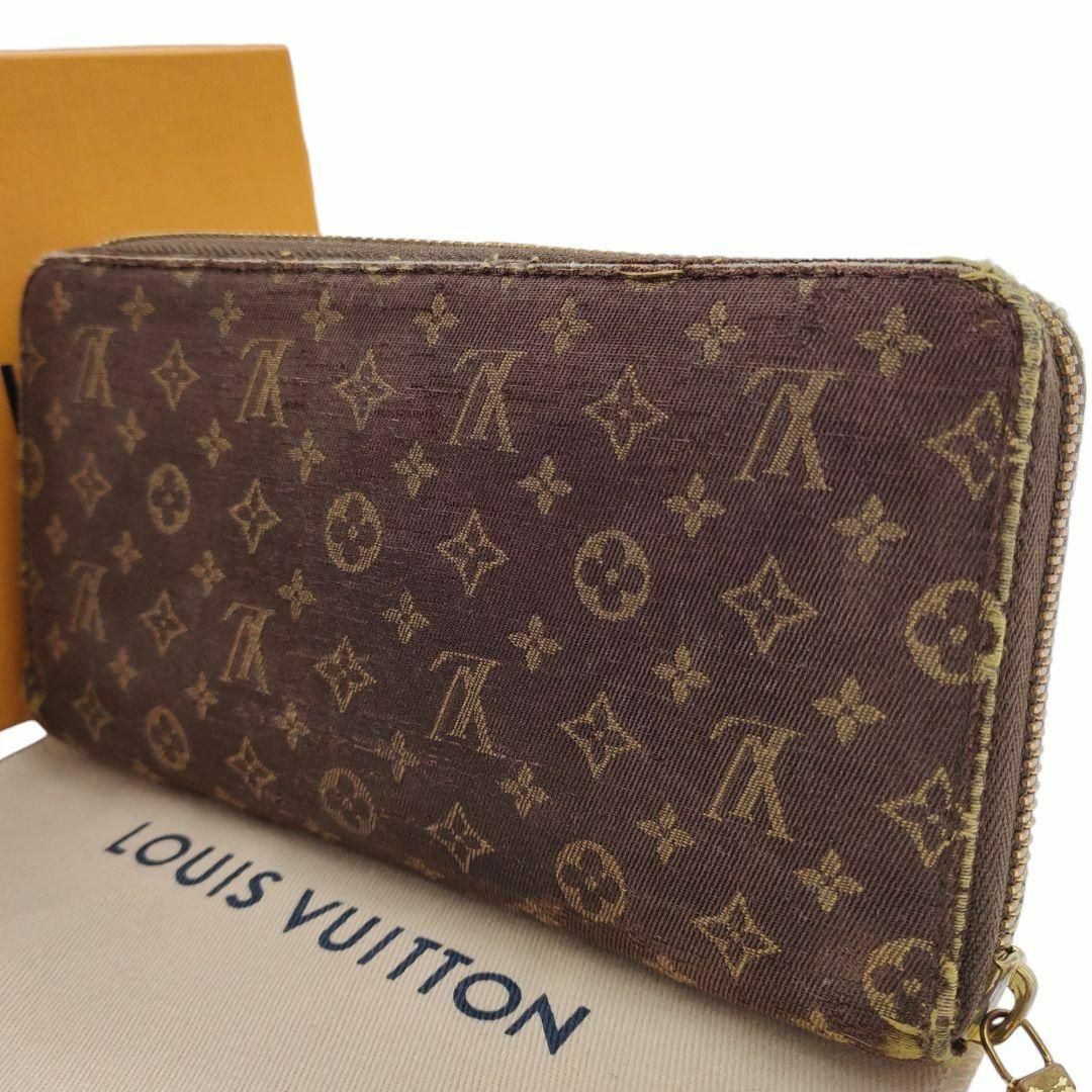 LOUIS VUITTON(ルイヴィトン)のルイヴィトン ミニラン 長財布 ラウンドファスナー モノグラム キャンバス 総柄 レディースのファッション小物(財布)の商品写真