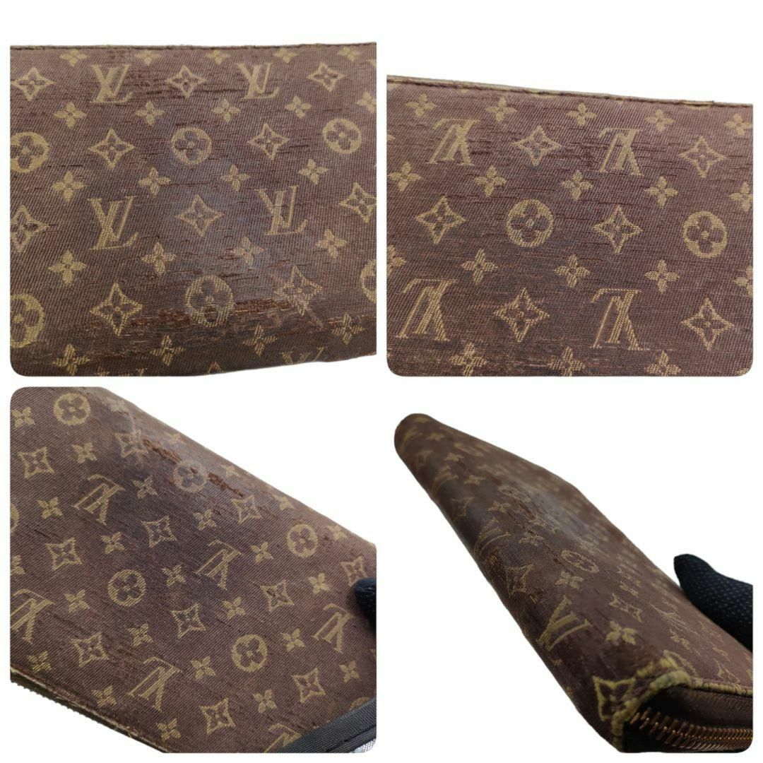 LOUIS VUITTON(ルイヴィトン)のルイヴィトン ミニラン 長財布 ラウンドファスナー モノグラム キャンバス 総柄 レディースのファッション小物(財布)の商品写真