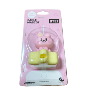 BT21 - 未使用　BT21 COOKY ケーブルマスコット　ケーブル保護