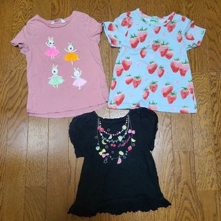 ハッカキッズ(hakka kids)のハッカキッズ メゾピアノ Ｈ&M 100cm 110cm まとめ売り(Tシャツ/カットソー)