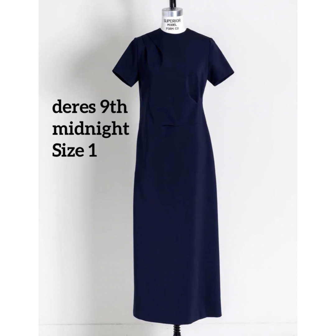 deres（デレス） 9th draping dress ワンピース レディースのワンピース(ロングワンピース/マキシワンピース)の商品写真