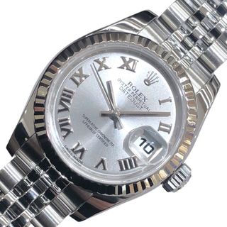 ロレックス(ROLEX)の　ロレックス ROLEX デイトジャスト26  179174 シルバー K18WG/SS レディース 腕時計(腕時計)