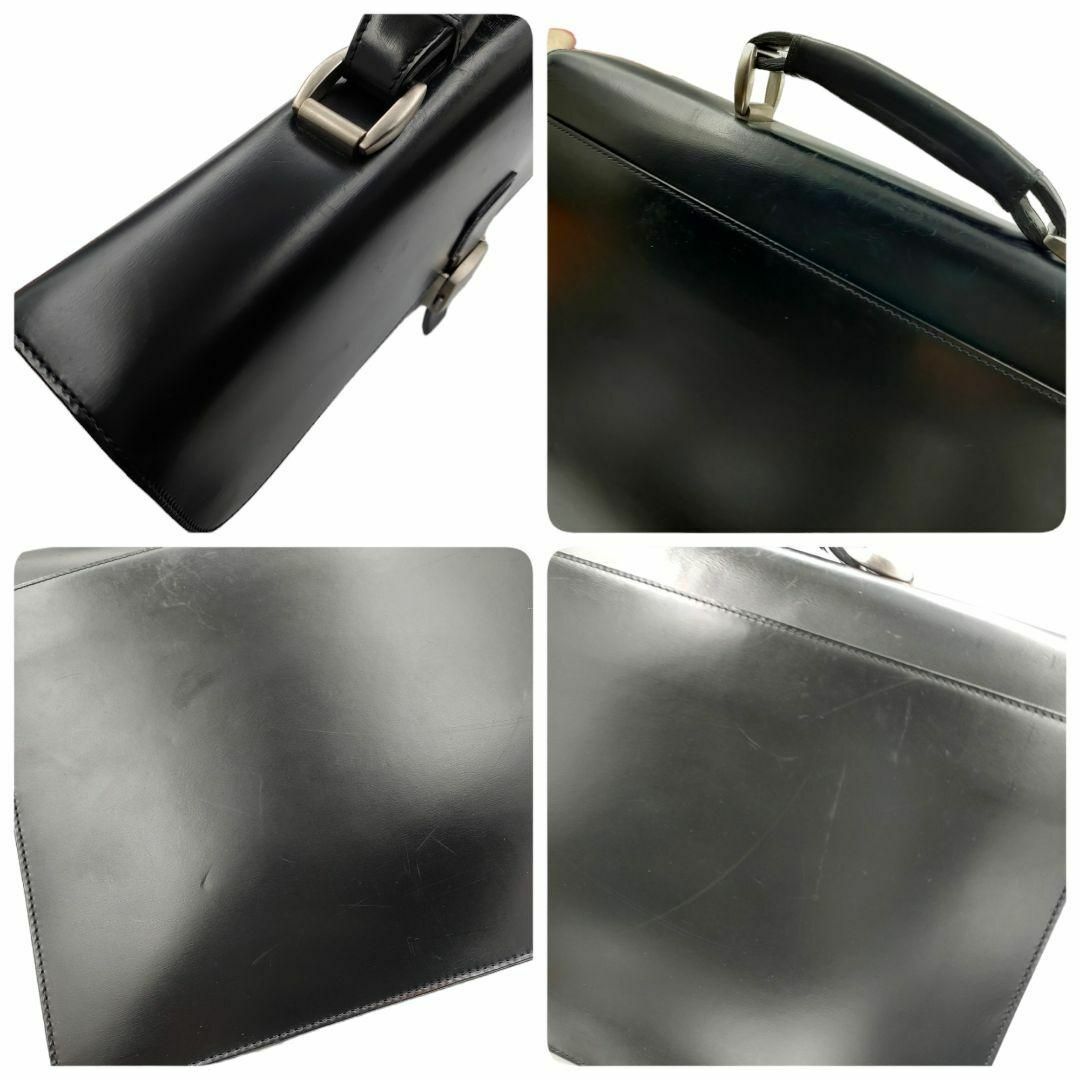 Dunhill(ダンヒル)のdunhill ダンヒル A4可 ビジネスバッグ ハンドバッグ 革 ブラック メンズのバッグ(ビジネスバッグ)の商品写真