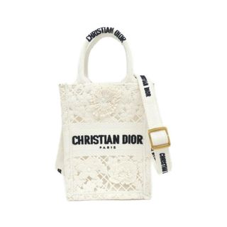 Christian Dior - クリスチャンディオール D-LACE ディオール ブック トート ミニ バーティカル バッグ  S5555CEAX バッグ