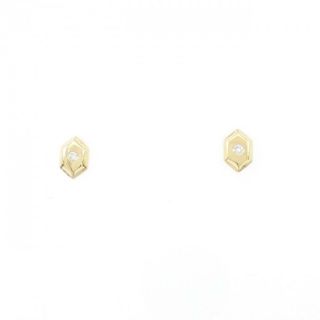 【リメイク】K18YG ダイヤモンド ピアス 0.02CT(ピアス)