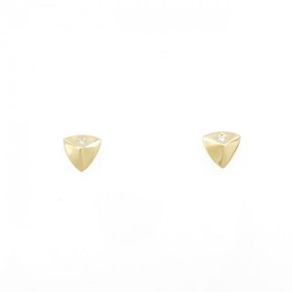 【リメイク】K18YG ダイヤモンド ピアス 0.02CT(ピアス)