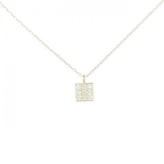 【リメイク】K18YG ダイヤモンド ネックレス 0.10CT(ネックレス)