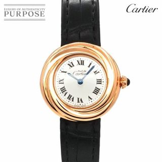 カルティエ(Cartier)のカルティエ Cartier マスト トリニティ ヴェルメイユ ヴィンテージ レディース 腕時計 シルバー SV925 クォーツ Must Trinity VLP 90226364(腕時計)