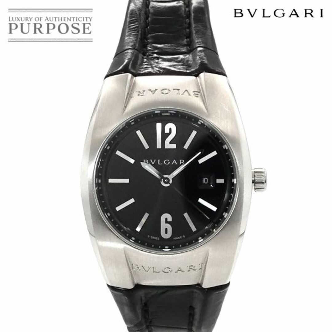 BVLGARI(ブルガリ)のブルガリ BVLGARI エルゴン EG30S レディース 腕時計 デイト ブラック クォーツ ウォッチ Elgon VLP 90229653 レディースのファッション小物(腕時計)の商品写真