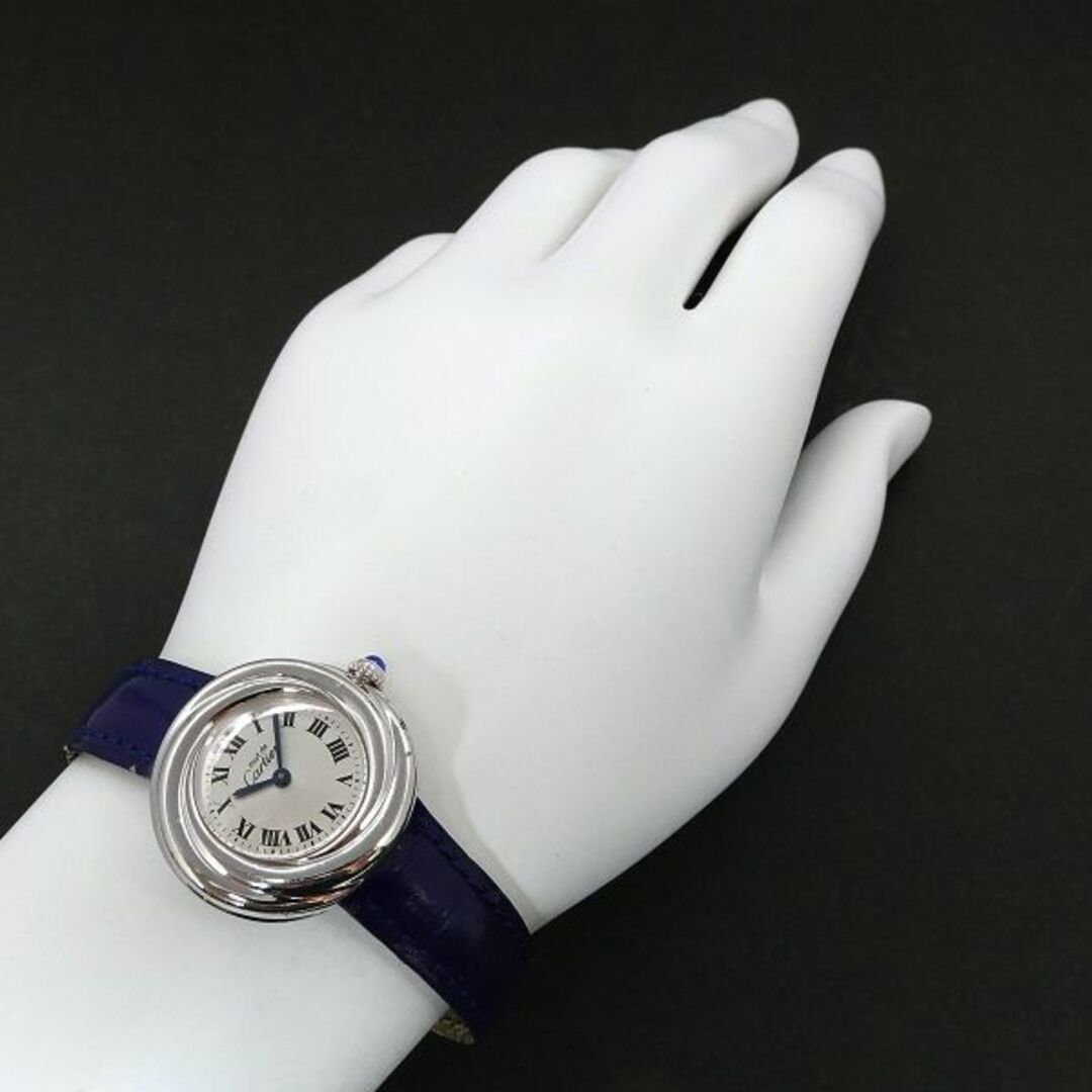 Cartier(カルティエ)のカルティエ Cartier マストトリニティ ヴィンテージ W1014945 レディース 腕時計 シルバー SV925 クォーツ ウォッチ Must Trinity VLP 90231483 レディースのファッション小物(腕時計)の商品写真