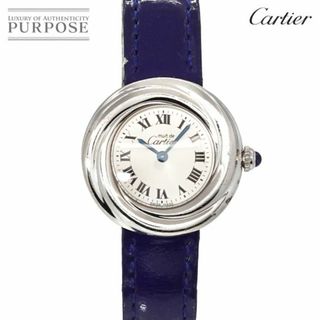 カルティエ(Cartier)のカルティエ Cartier マストトリニティ ヴィンテージ W1014945 レディース 腕時計 シルバー SV925 クォーツ ウォッチ Must Trinity VLP 90231483(腕時計)