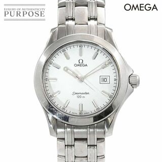 オメガ(OMEGA)のオメガ OMEGA シーマスター120 2511 21 メンズ 腕時計 デイト ホワイト クォーツ ウォッチ Seamaster VLP 90234324(腕時計(アナログ))