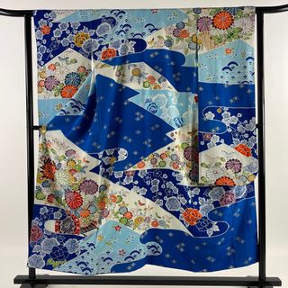 振袖 身丈153cm 裄丈62cm 正絹 名品 【中古】