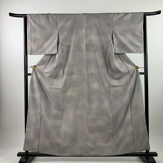 小紋 身丈160cm 裄丈64cm 正絹 名品 【中古】(着物)