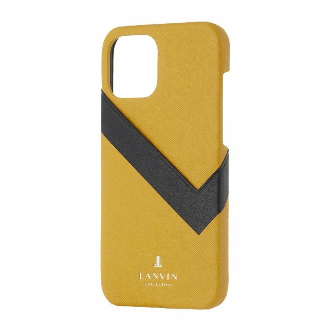 【色: イエロー】LANVIN COLLECTION ランバン コレクション i スマホ/家電/カメラのスマホアクセサリー(その他)の商品写真