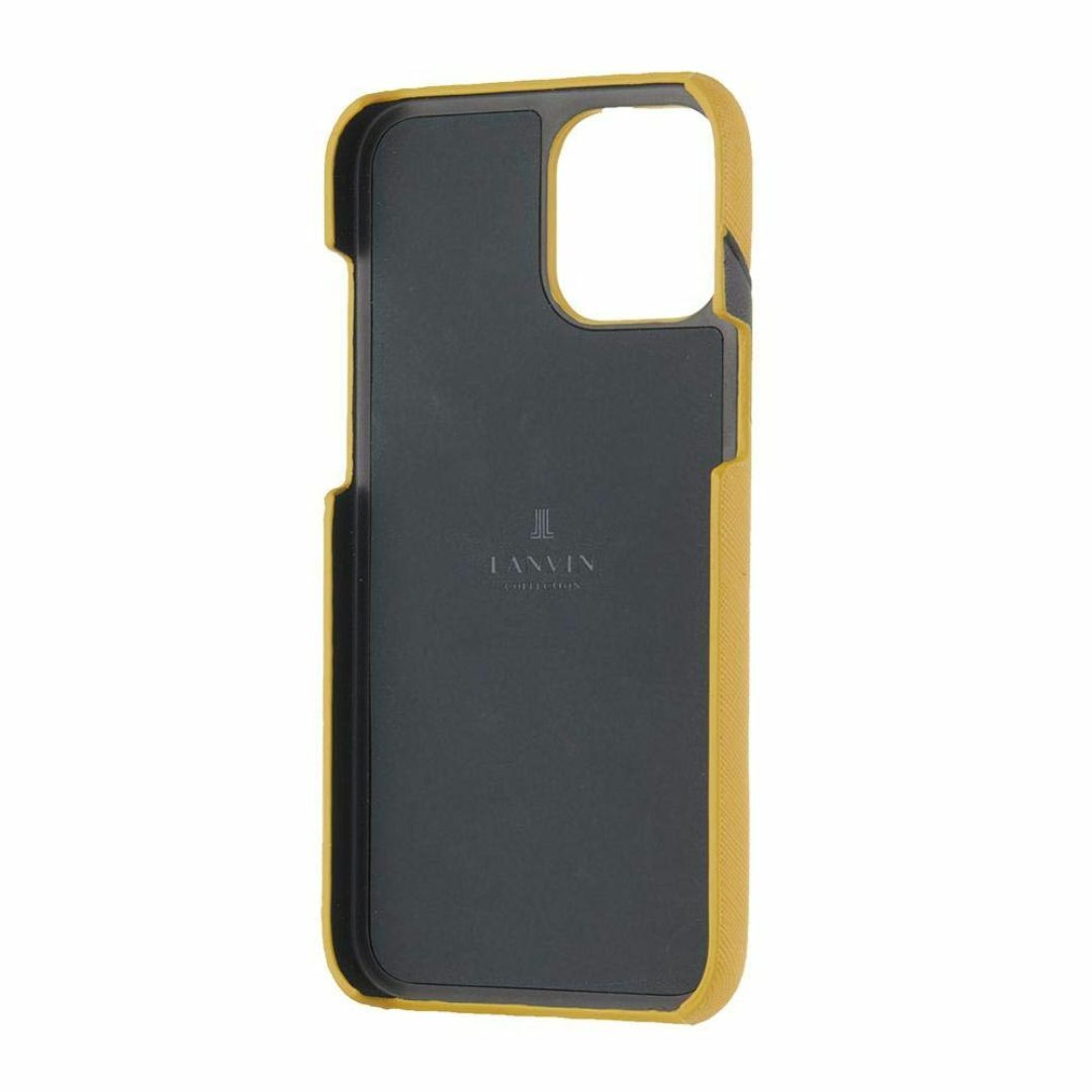 【色: イエロー】LANVIN COLLECTION ランバン コレクション i スマホ/家電/カメラのスマホアクセサリー(その他)の商品写真