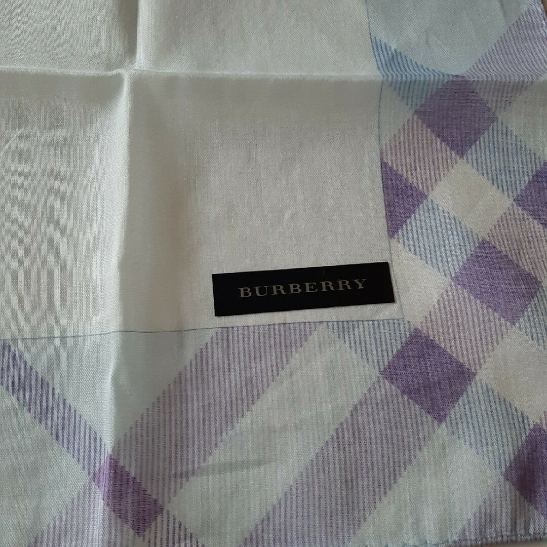 BURBERRY(バーバリー)のBURBERRY　ハンカチ　ブルー系　おまとめ レディースのファッション小物(ハンカチ)の商品写真