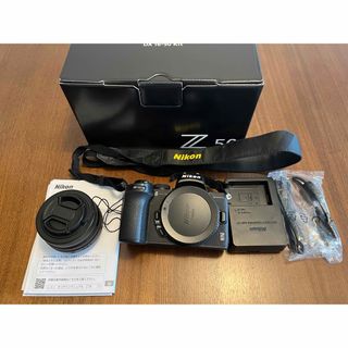 ニコン(Nikon)の【美品】Nikon Z50 ミラーレス一眼16-50VRレンズキット(ミラーレス一眼)