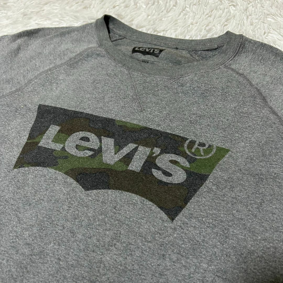 EURO LEVI'S(ユーロリーバイス)の【US古着】リーバイス スウェット XL ダークグレー ✓3732 メンズのトップス(スウェット)の商品写真
