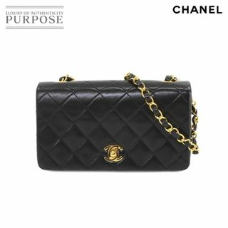 シャネル(CHANEL)の新品同様 シャネル CHANEL マトラッセ チェーン ショルダー バッグ レザー ブラック ヴィンテージ ゴールド 金具 ココマーク VLP 90230269(ショルダーバッグ)