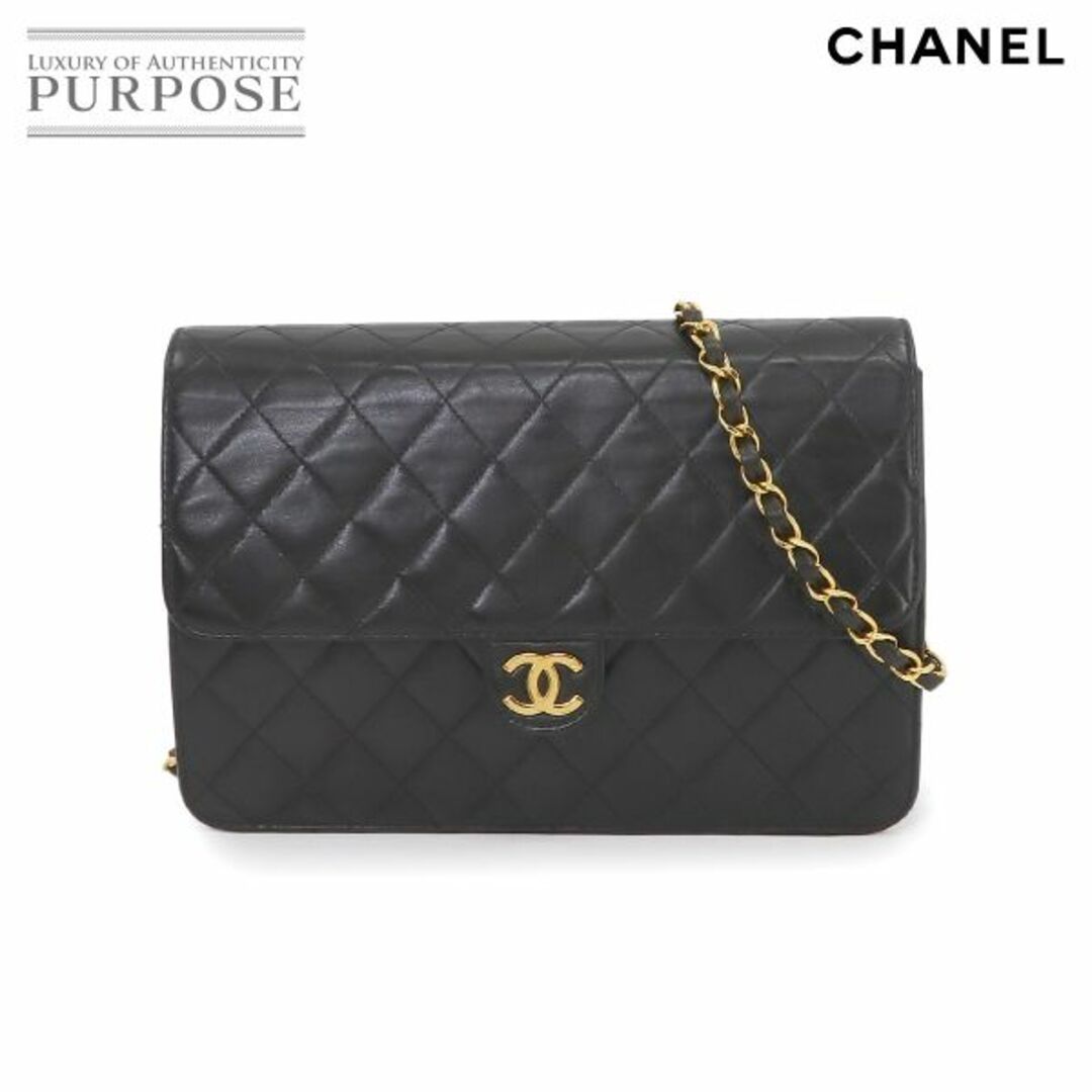 CHANEL(シャネル)のシャネル CHANEL マトラッセ チェーン ショルダー バッグ レザー ブラック A03570 ゴールド 金具 ヴィンテージ VLP 90230578 レディースのバッグ(ショルダーバッグ)の商品写真