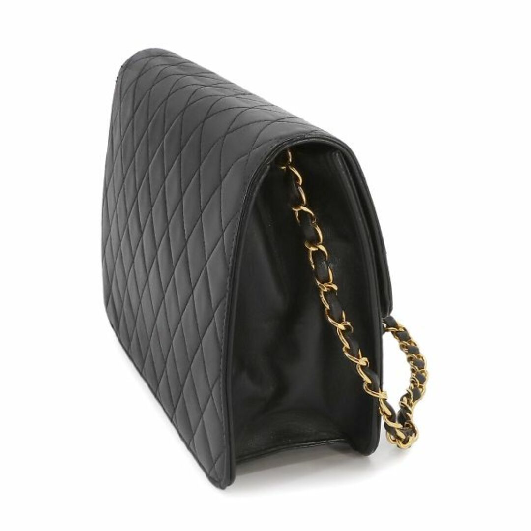 CHANEL(シャネル)のシャネル CHANEL マトラッセ チェーン ショルダー バッグ レザー ブラック A03570 ゴールド 金具 ヴィンテージ VLP 90230578 レディースのバッグ(ショルダーバッグ)の商品写真