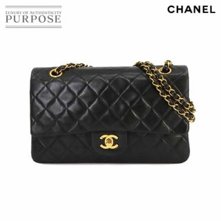 シャネル(CHANEL)の新品同様 シャネル CHANEL マトラッセ 25 チェーン ショルダー バッグ レザー ブラック A01112 ゴールド 金具 ヴィンテージ VLP 90231711(ショルダーバッグ)