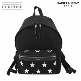 サンローラン(Saint Laurent)の未使用 展示品 サンローラン パリ SAINT LAURENT PARIS シティ サンローラン スター バックパック ナイロン ブラック 534968 VLP 90231845(バッグパック/リュック)