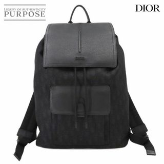 クリスチャンディオール(Christian Dior)の新品同様 クリスチャン ディオール Christian Dior モーション バックパック ナイロン レザー ブラック グレー 1MOBA062YPN VLP 90231935(バッグパック/リュック)