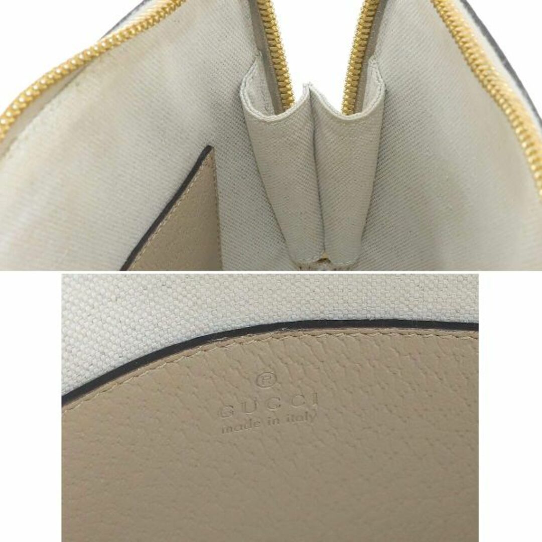 Gucci(グッチ)の新品同様 グッチ GUCCI ホースビット 1955 GGスプリーム 2way ハンド ショルダー バッグ レザー ベージュ 677212 VLP 90232016 レディースのバッグ(ハンドバッグ)の商品写真