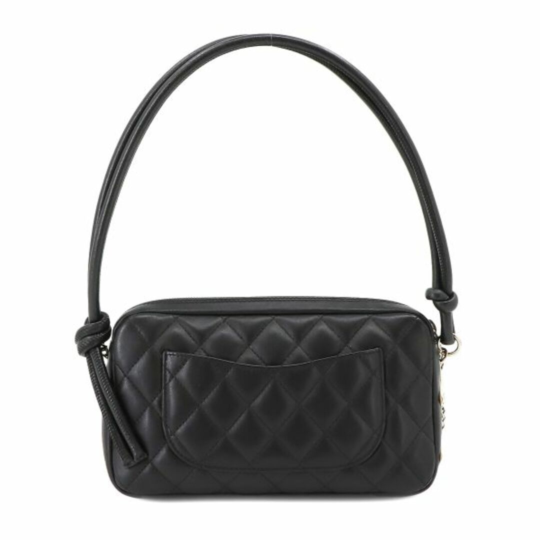 CHANEL(シャネル)の新品同様 シャネル CHANEL カンボンライン ショルダー バッグ レザー ブラック ホワイト A25175 VLP 90232129 レディースのバッグ(ショルダーバッグ)の商品写真