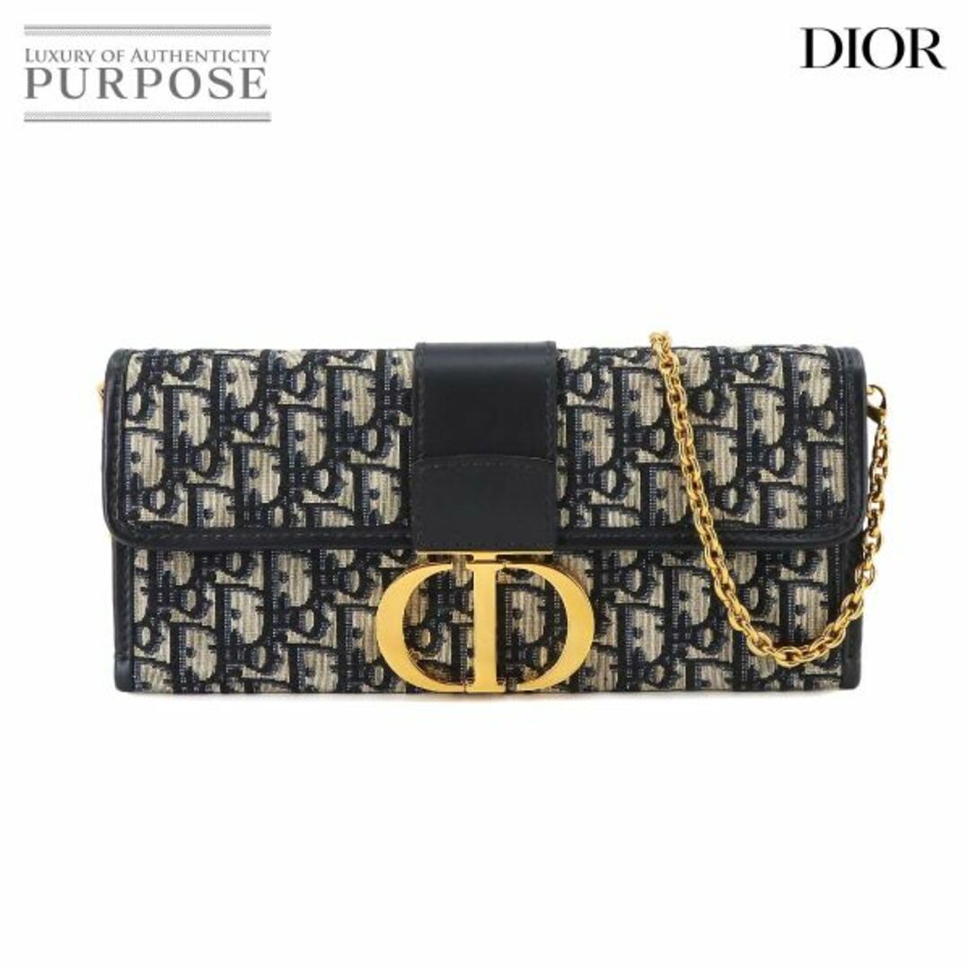 Christian Dior(クリスチャンディオール)の新品同様 クリスチャン ディオール Christian Dior オブリーク 30 モンテーニュ 2way クラッチ チェーン ショルダー バッグ VLP 90233196 レディースのバッグ(ショルダーバッグ)の商品写真