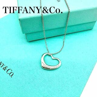 ティファニー(Tiffany & Co.)の極美品✨オープンハートネックレス(ネックレス)