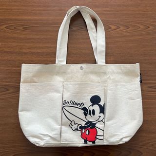 スナイデル(SNIDEL)のsnidel Disneyミッキー トートバッグ キャンバストート アイボリー (トートバッグ)