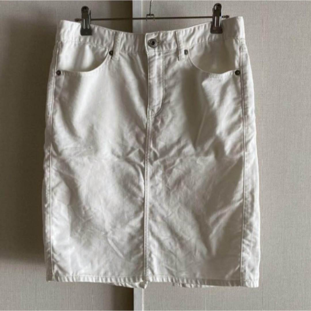 GU(ジーユー)のGU★ジーユー★デニムルックタイトスカート レディースのスカート(ひざ丈スカート)の商品写真