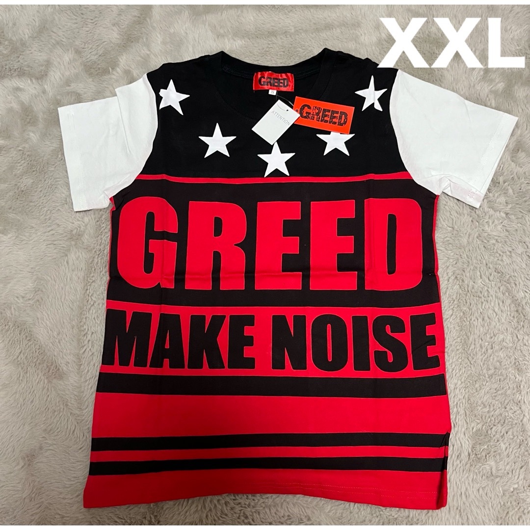 GREED(グリード)の⭐️未使用⭐️ グリード　半袖　Tシャツ 男女兼用　ダンス　練習着　XXL キッズ/ベビー/マタニティのキッズ服男の子用(90cm~)(Tシャツ/カットソー)の商品写真