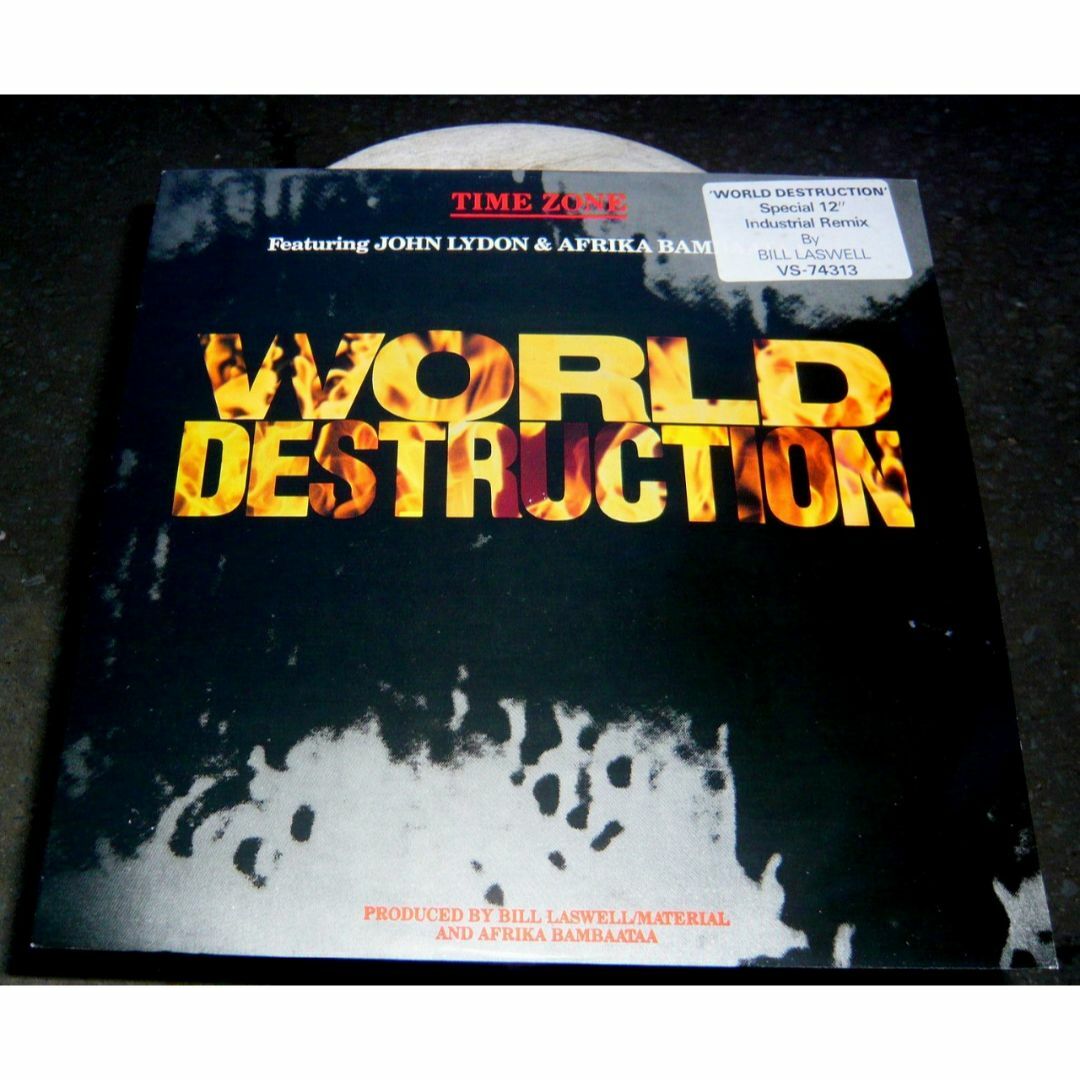 WORLD DESTRUCTION 12inch john lidon エンタメ/ホビーのCD(ポップス/ロック(洋楽))の商品写真