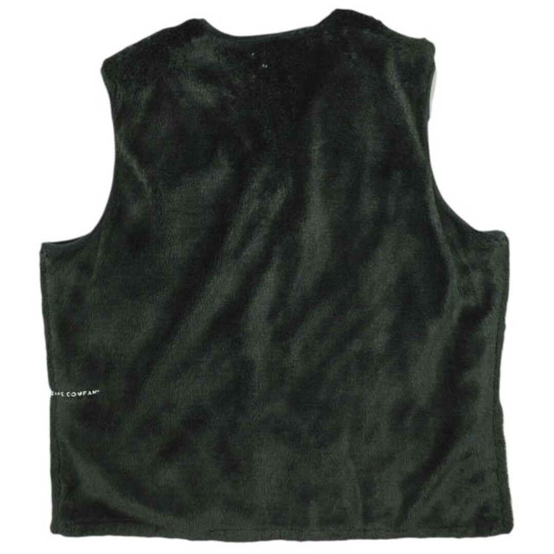 POP TRADING COMPANY ポップトレーディングカンパニー HAROLD REVERSIBLE VEST ボアリバーシブルベスト L ブラック ジレ トップス【中古】【POP TRADING COMPANY】 メンズのトップス(ベスト)の商品写真