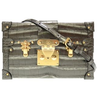 ルイヴィトン(LOUIS VUITTON)の未使用 ルイ ヴィトン プティット マル エキゾチック クロコダイル カーキ N94199 ショルダーバッグ バッグ LV 0031 【中古】 LOUIS VUITTON(ショルダーバッグ)