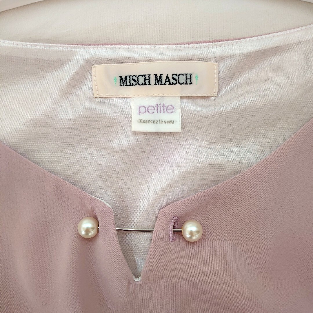 MISCH MASCH(ミッシュマッシュ)のミッシュマッシュ カットソー Sサイズ レディースのトップス(シャツ/ブラウス(長袖/七分))の商品写真