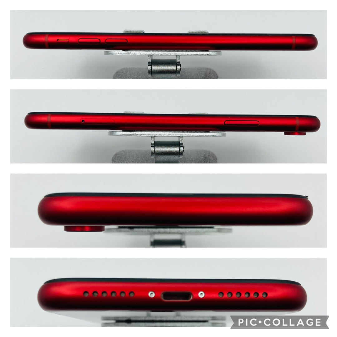 Apple(アップル)の極美品　特典　iPhone XR レッド 64GB SIMフリー   新品　電池 スマホ/家電/カメラのスマートフォン/携帯電話(スマートフォン本体)の商品写真