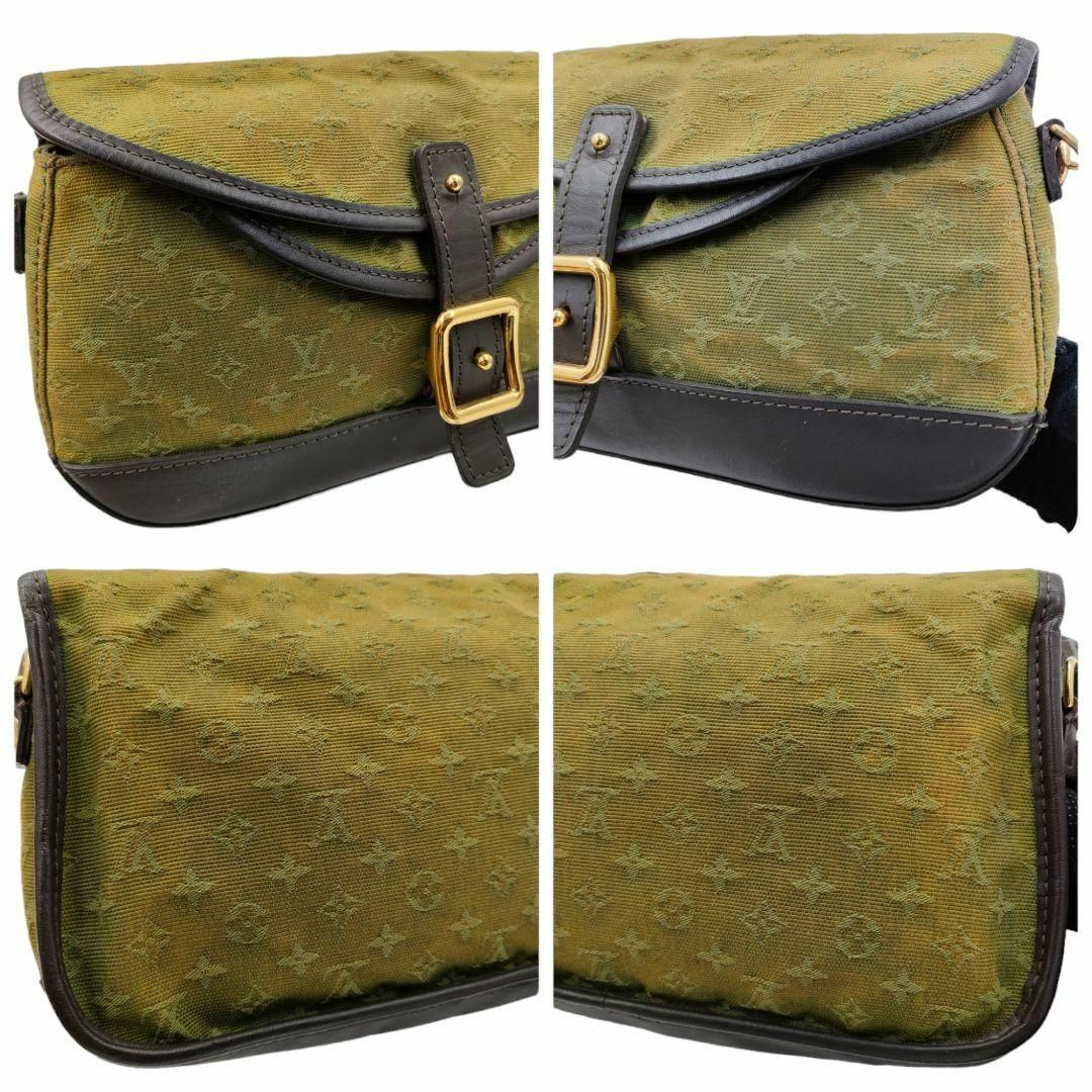 LOUIS VUITTON(ルイヴィトン)のルイヴィトン ミニマルジョリー ハンドバッグ モノグラム キャンバス×革 緑系 レディースのバッグ(ハンドバッグ)の商品写真