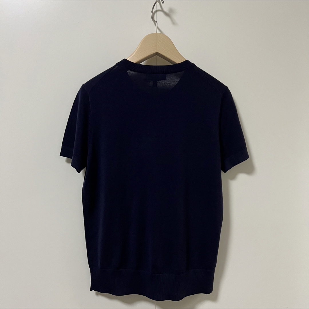 theory(セオリー)のTheory 23AW 24SS 定番 ハーフスリーブクルーネックニット 新品 レディースのトップス(ニット/セーター)の商品写真