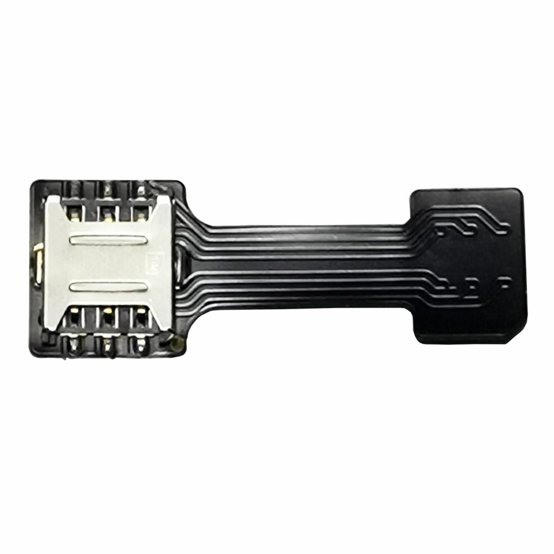 デュアルSIM microSDアダプター nanoSIM 延長 変換 アダプタ スマホ/家電/カメラのスマホアクセサリー(その他)の商品写真