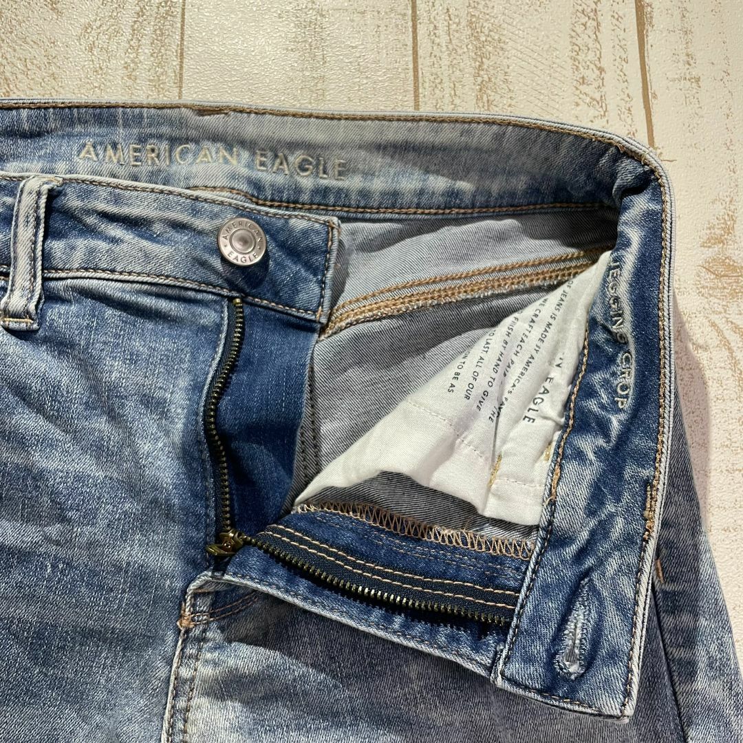 American Eagle(アメリカンイーグル)の【AMERICAN EAGLE】アメリカンイーグル JEGGING CROP レディースのパンツ(クロップドパンツ)の商品写真