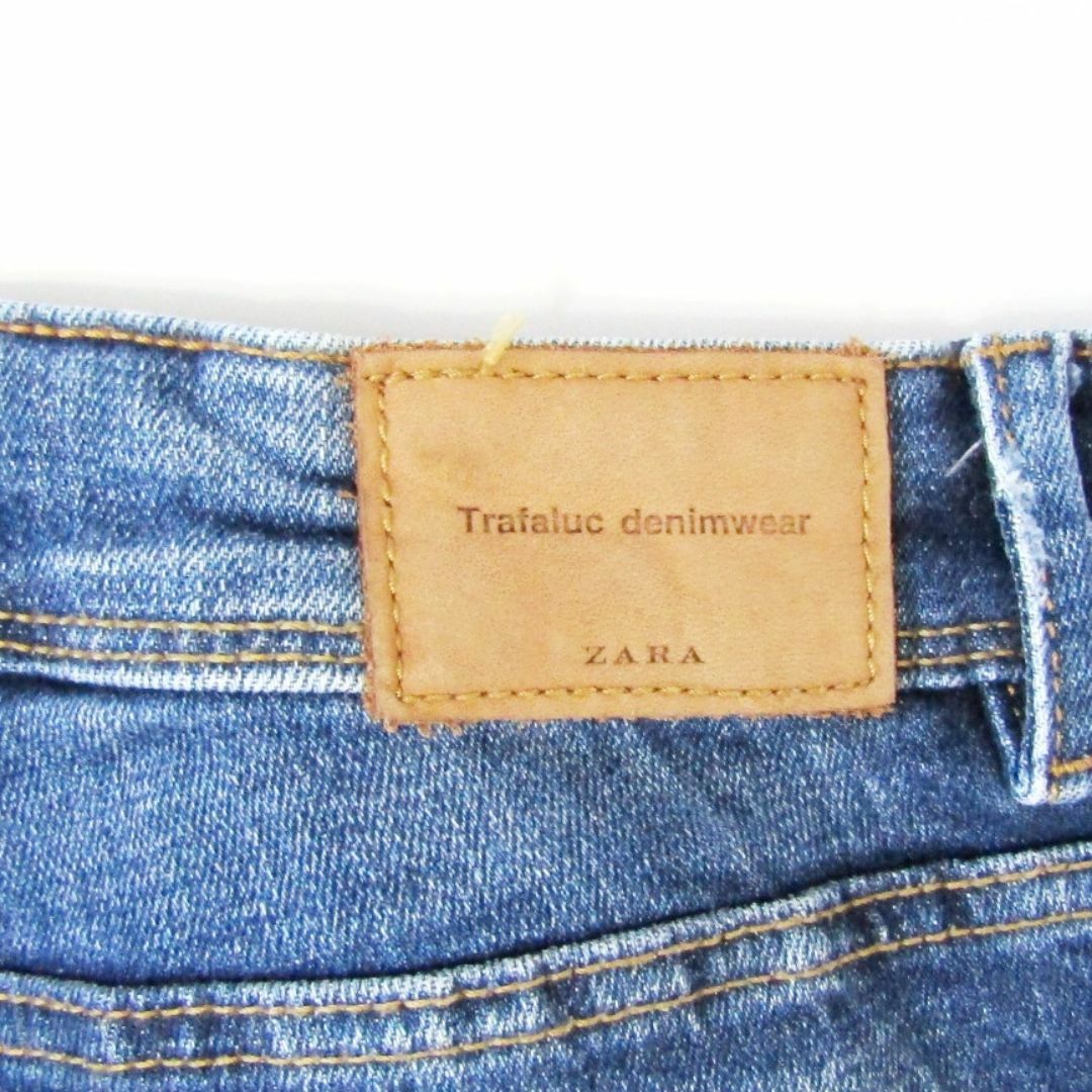 ZARA(ザラ)のZARAザラ▼ストレッチスキニーデニム▼ダメージ加工▼USA6▼W約78cm レディースのパンツ(デニム/ジーンズ)の商品写真