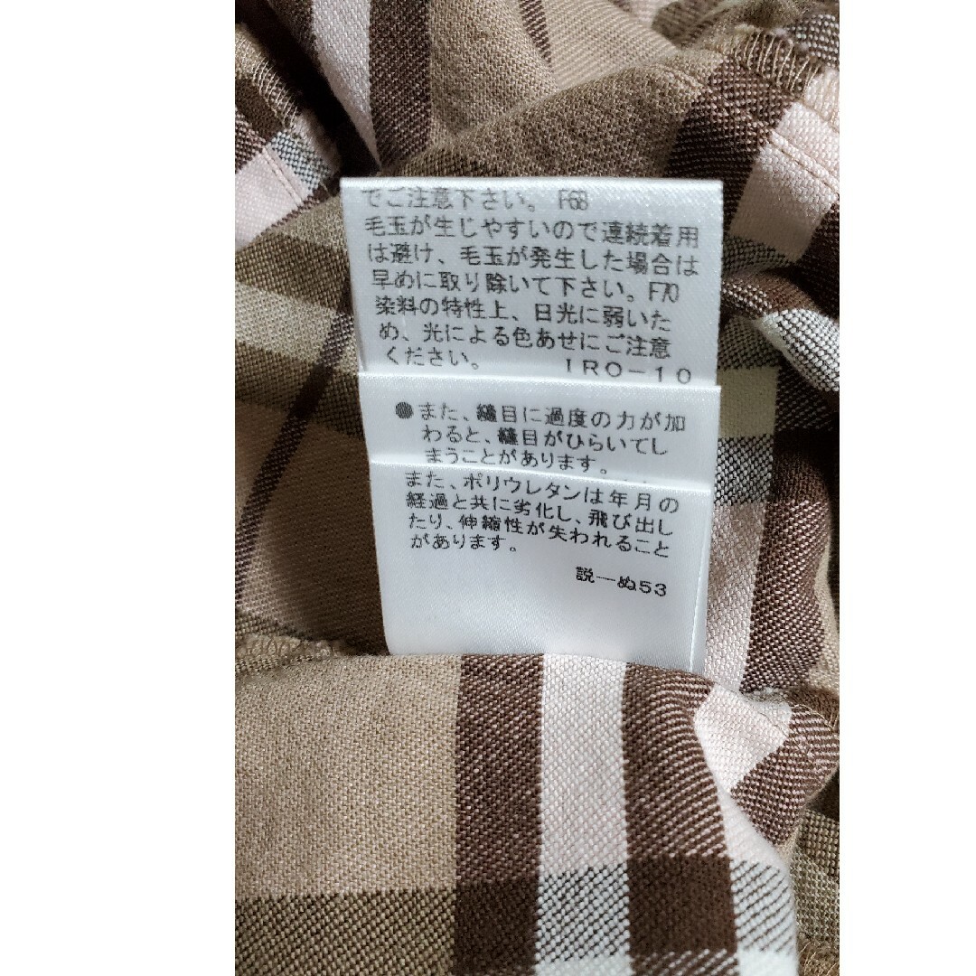 BURBERRY BLUE LABEL(バーバリーブルーレーベル)のBURBERRY ブルーレーベル ピンク ノバチェック 長袖 シャツ レディースのトップス(シャツ/ブラウス(長袖/七分))の商品写真