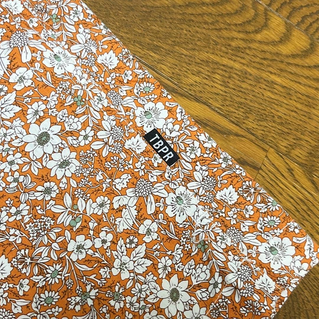 TIGHTBOOTH アロハ シャツ+パンツ セットアップ 花柄 オレンジ M メンズのトップス(Tシャツ/カットソー(半袖/袖なし))の商品写真