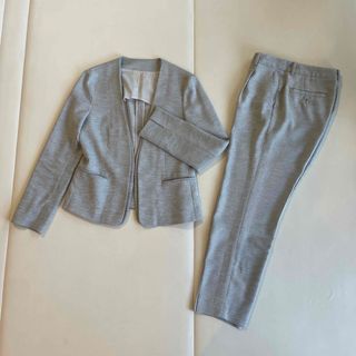 UNITED ARROWS green label relaxing - 【M.9号】麻調グレー　スーツ　セットアップ　軽くて涼しい